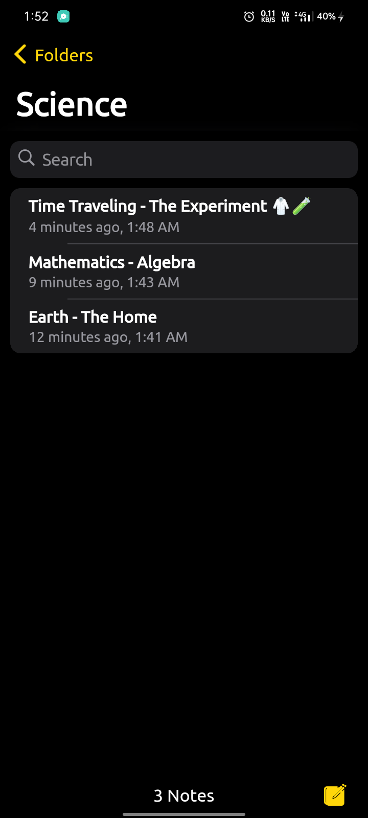 Notes App - Apple iOS Notes App Clone - Cross Platform - Flutter by ...