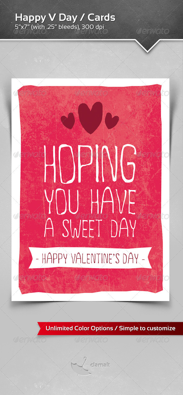 Happy V Day / Greeting Cards - Greeting Cards Cards & Invites