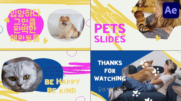 Pets Slides | After Effects
