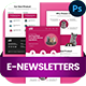 Modern Creative Promotional Petshop Email Newsletters PSD