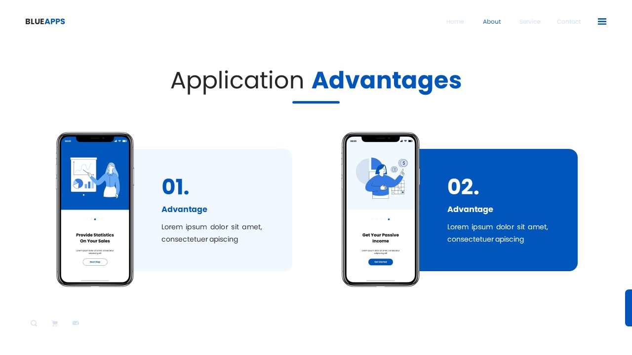BlueApps - Saas Powerpoint Templates, Presentation Templates | GraphicRiver