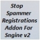 Stop Spammer Registrations Addon For sngine