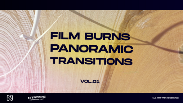 Film Burns Panoramic Transitions Vol. 01