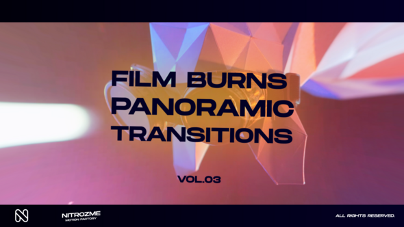 Film Burns Panoramic Transitions Vol. 03