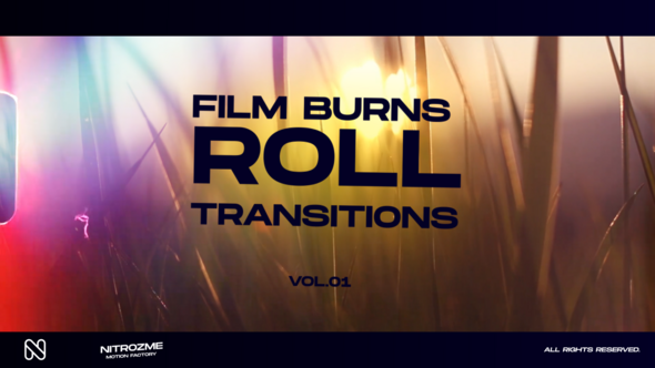 Film Burns Roll Transitions Vol. 01