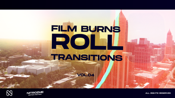 Film Burns Roll Transitions Vol. 04