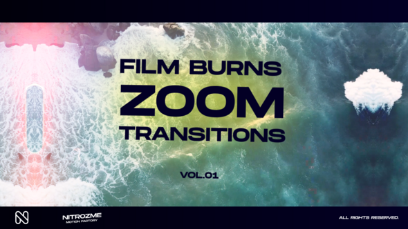 Film Burns Zoom Transitions Vol. 01