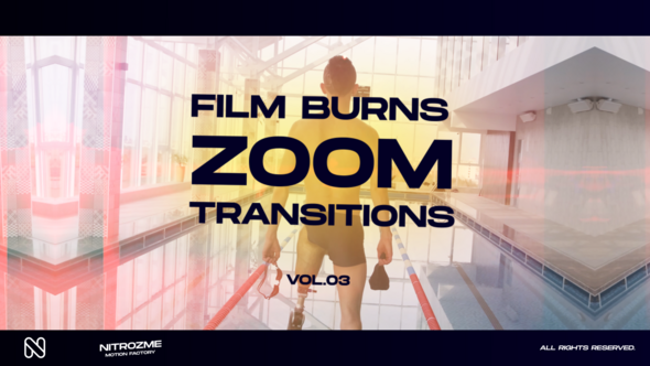 Film Burns Zoom Transitions Vol. 03