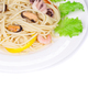 Tasty italian pasta with seafood. - PhotoDune Item for Sale