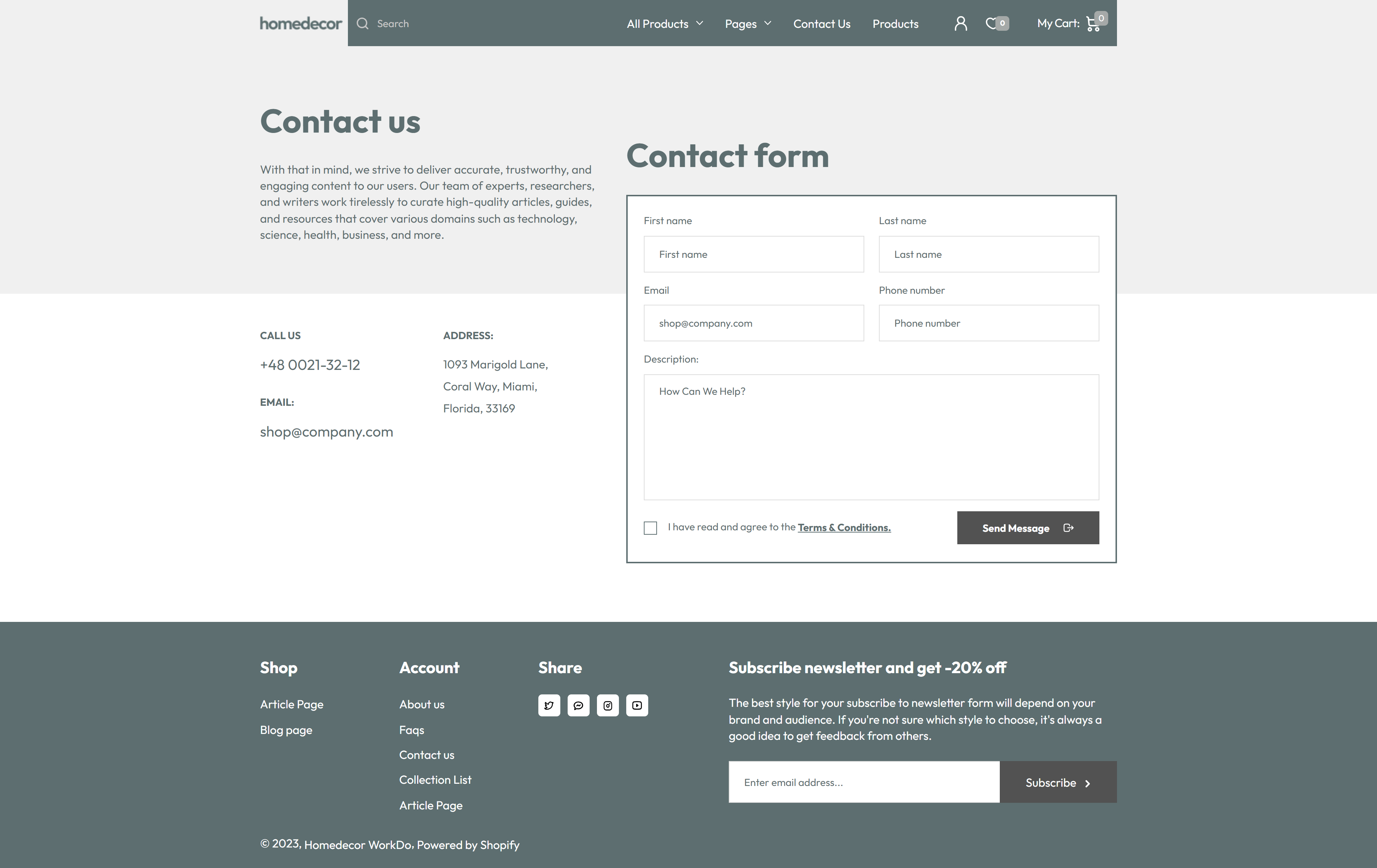 Home Decor Shopify 2.0 Theme by RajodiyaInfotech ThemeForest