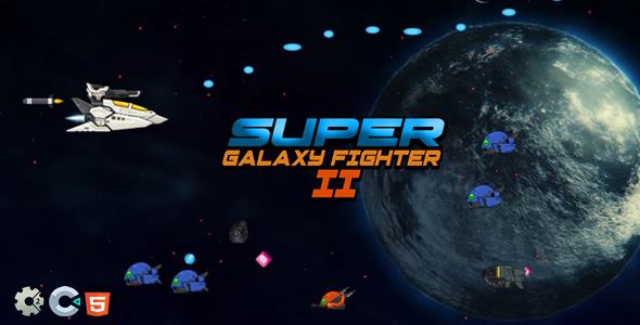 Super Galaxy Fighter 2 - Construct Game