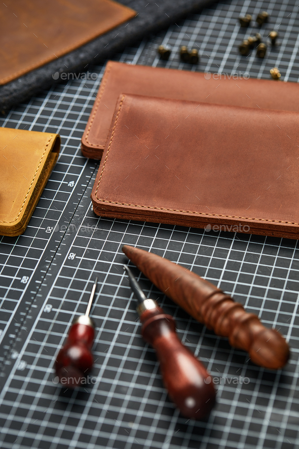 Leather Passport Wallet - Handmade Leather Wallets