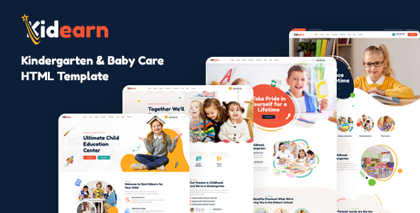 [DOWNLOAD]Kidearn - Kindergarten & Baby Care HTML Template