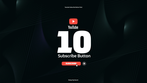 Youtube Subscribe Buttons Pack