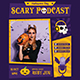 Scary Podcast Flyer
