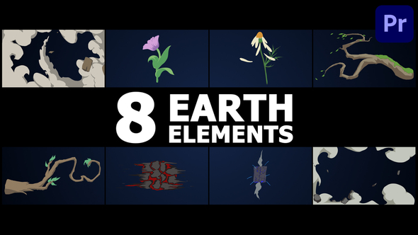 Earth Elements | Premiere Pro MOGRT
