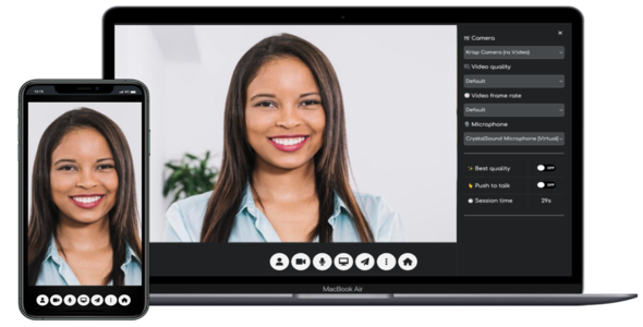 MiroTalk C2C: Cam2Cam Live Chat with Video, Screen Sharing & WebRTC