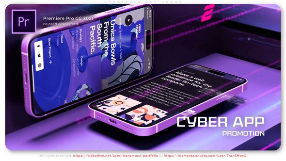 Cyberpunk App Promo