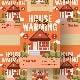 Orange Flat House Warming Party Flyer Set