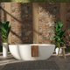 Mock up bathroom with white bathtub - PhotoDune Item for Sale