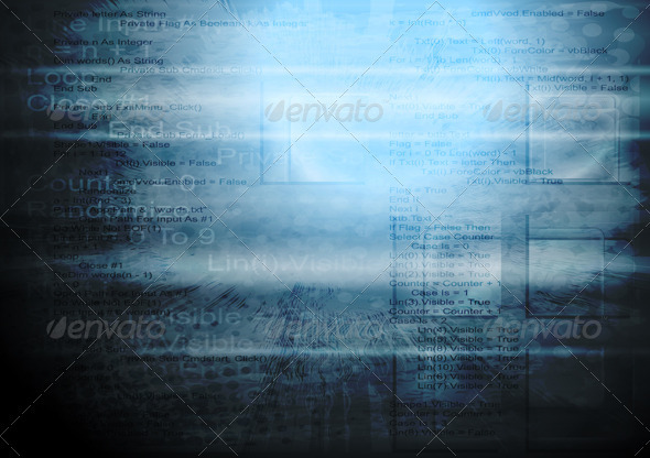 Grunge Vector Backdrop - Backgrounds Decorative