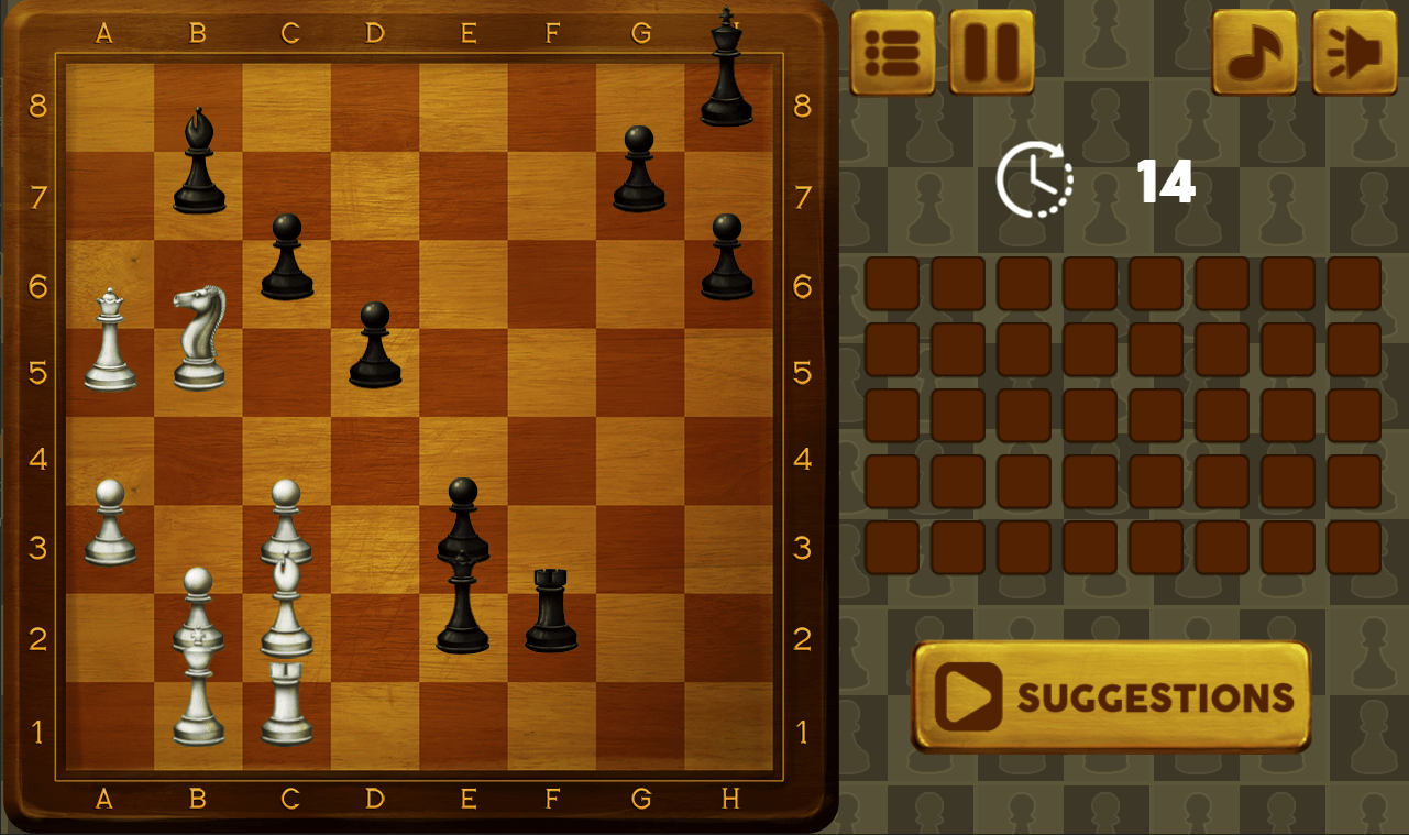 Chess Puzzle - HTML5 Game - Construct 3 - 2