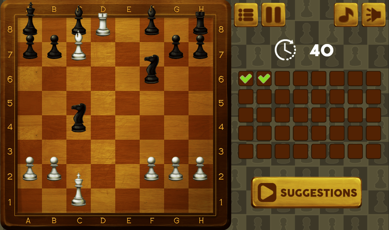 Chess Puzzle - HTML5 Game - Construct 3 - 2