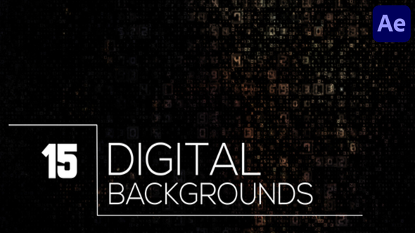 Digital Backgrounds for After Effects