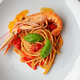 Spaghetti with scampi and tomato - PhotoDune Item for Sale