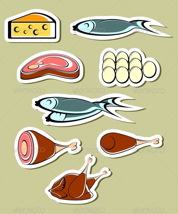 Set of Food - Food Objects