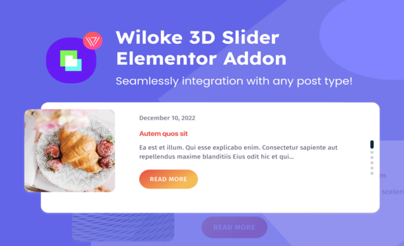 Wiloke Posts Slider for Elementor