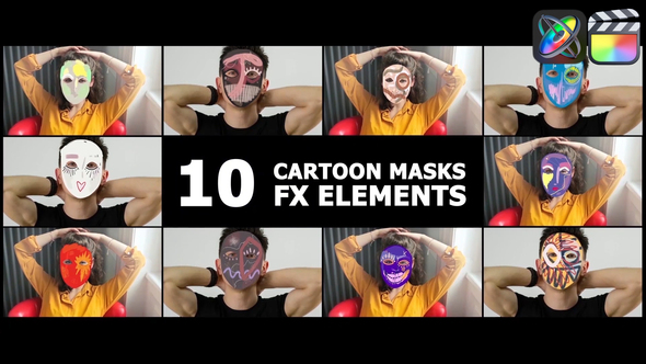 Cartoon Masks | FCPX