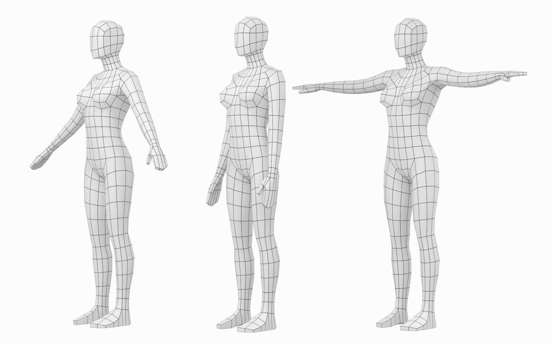 Human Body 3D Female Human Models | 3DOcean
