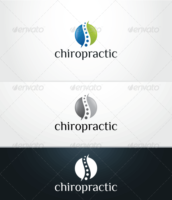 Chiropractic V.2 - Logo Template - Humans Logo Templates