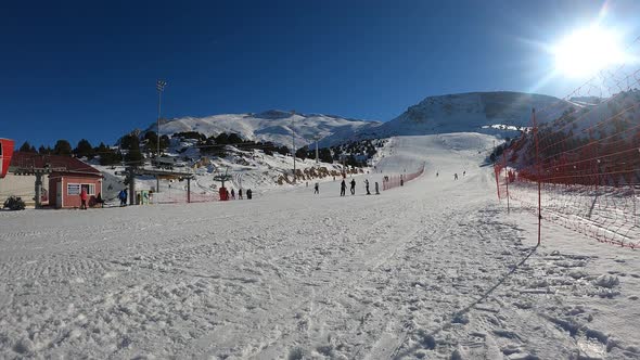 Ski Resort Timelapse