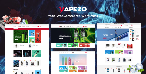 Vapezo – Vape Store WooCommerce WordPress Theme