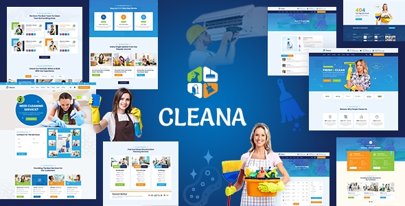 [DOWNLOAD]Cleana - Cleaning Services HTML5 Website Template