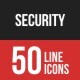 Security Filled Line Icons