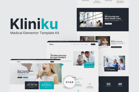 Kliniku - Medical Elementor Template Kit