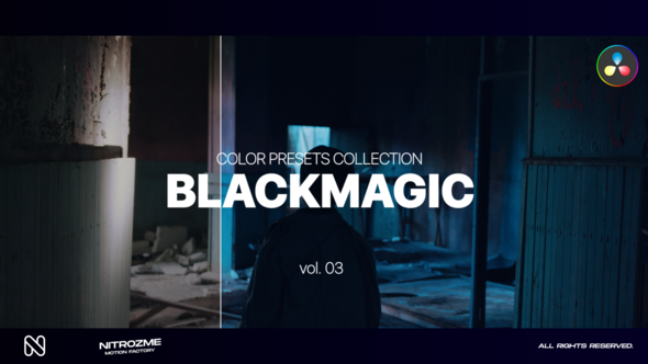 Blackmagic LUT Collection Vol. 03 for DaVinci Resolve