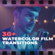 FIlm Watercolor Transitions - VideoHive Item for Sale