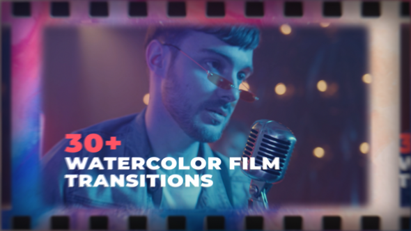 FIlm Watercolor Transitions