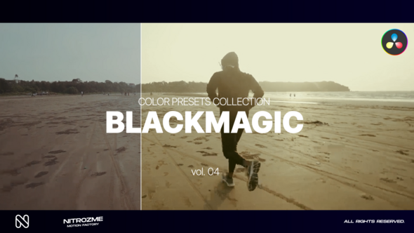 Blackmagic LUT Collection Vol. 04 for DaVinci Resolve