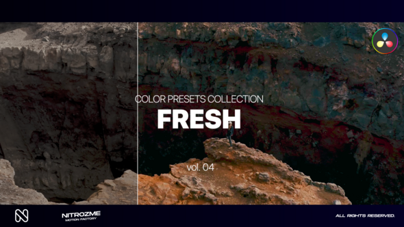 Fresh LUT Collection Vol. 04 for DaVinci Resolve