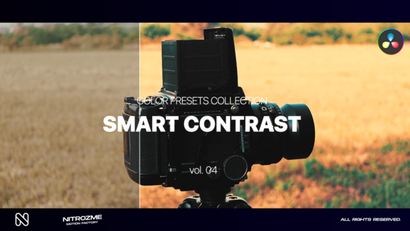 Smart Contrast LUT Collection Vol. 04 for DaVinci Resolve