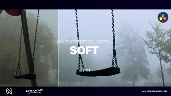 Soft LUT Collection Vol. 01 for DaVinci Resolve