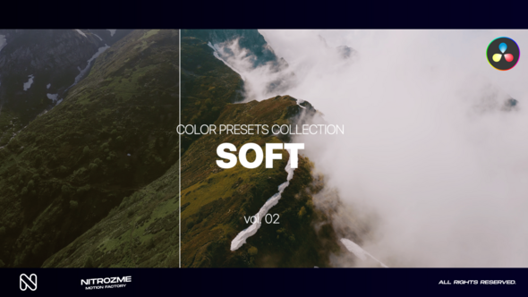 Soft LUT Collection Vol. 02 for DaVinci Resolve