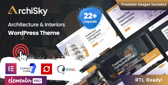 Archisky - Architecture & Interiors WordPress Theme