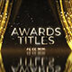 Luxury Premium Awards Titles - VideoHive Item for Sale