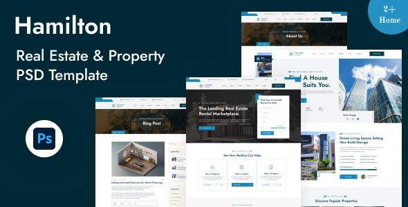 Hamilton-Real Estate & Property PSD Template